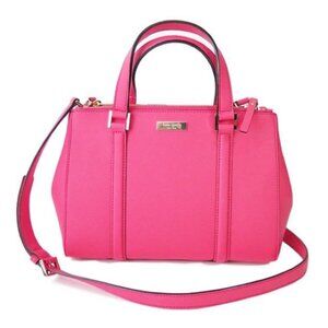 Kate Spade Bougainvillea Pink Handbag Loden Newbury Lane